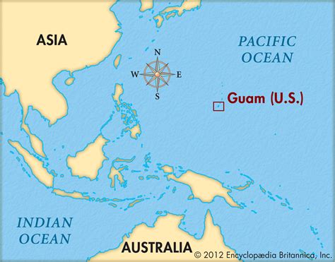 Map of Guam